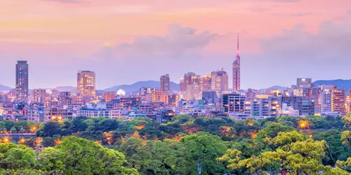 La ciudad de Fukuoka es la metrópolis más grande de Kyushu. Siempre ha sido una puerta de entrada a Asia.