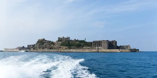 La isla fantasma de Gunkanjima. Antigua mina de carbón, albergaba a más de 5.300 trabajadores