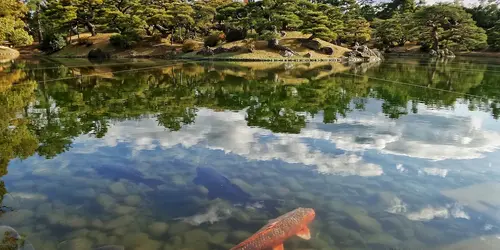 Ritsurin koen, Takamatsu Japanese Garden is a magnificent natural setting in the heart of the city