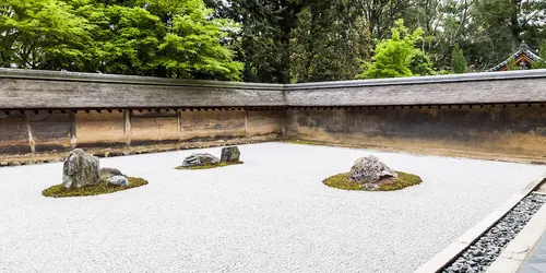 Visit Ryoan-ji, Kyoto, the most famous rock and zen garden in Japan