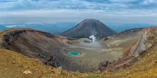 Volcano in Akan-Mashu national park