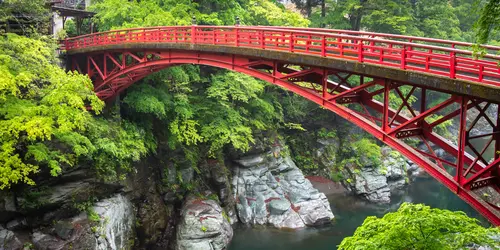 Pont Toryu sur la rivière Arakawa, Chichibu