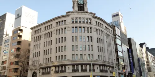 Wako Building in Ginza, Tokyo