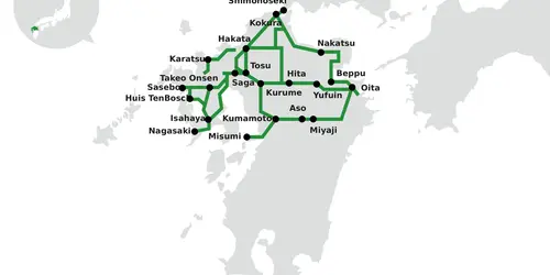 north kyushu pass jr regional network map