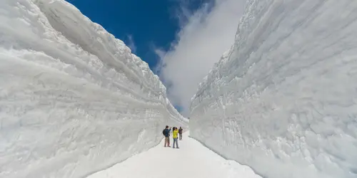 Les Murs de Neige de Tateyama-Kurobe