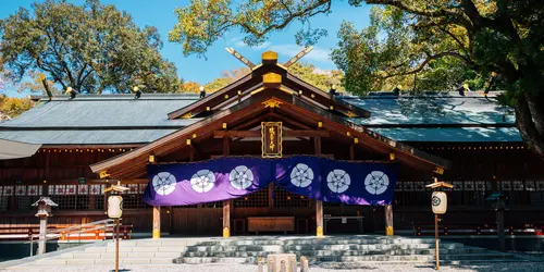 Sanctuaire Sarutahiko à Ise, département de Mie