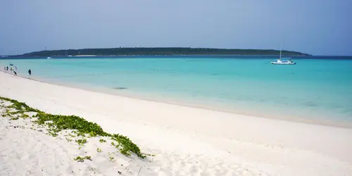 La plage de Yonahamaehama sur Miyakojima