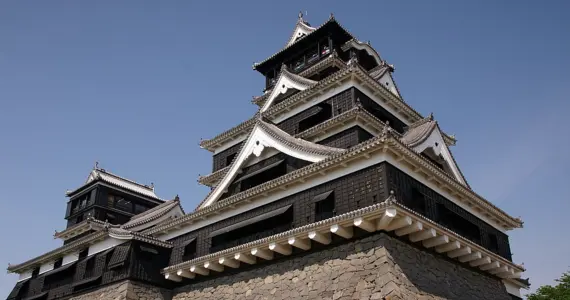 Exterior of Kumamoto Castle