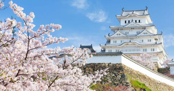 Le château d'Himeji, patrimoine mondial de l'UNESCO, facile d'accès depuis Kyoto