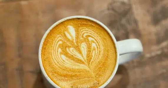 Seasonal latte at "The Lattest"