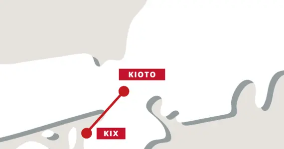 kioto kix kansai airport train map