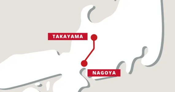 nagoya takayama train map