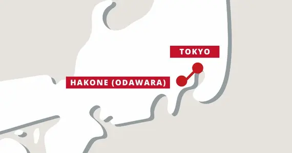 tokyo hakone train map