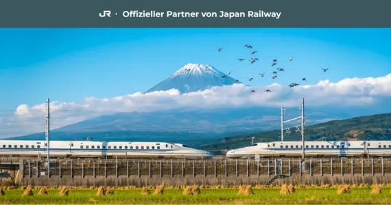 Offizieller Partner von Japan Railway
