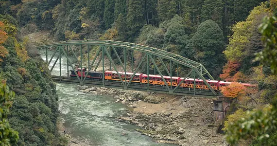 Sagano Scenic Railway Train