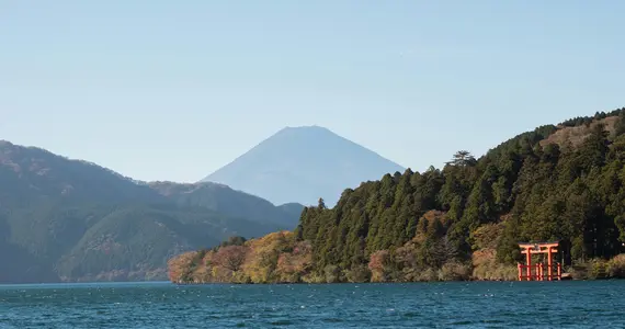 Lake Ashii in Hakone