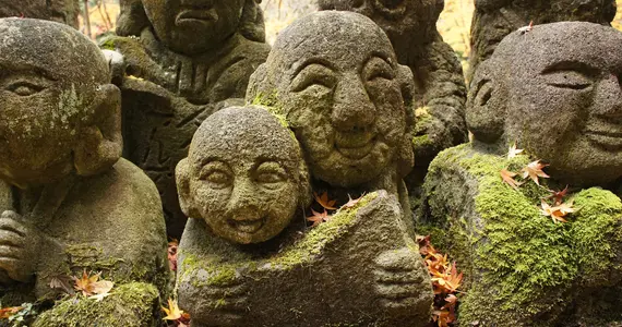 Stone Carvings in Kyoto