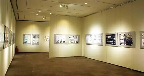 Esposizione nel museo della Vita Quotidiana di Osaka.