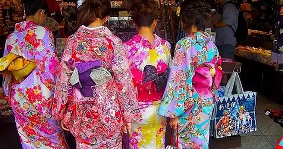 Le yukata, kimono léger