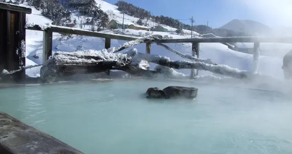 Le Gokurakuyu Huyu de Manza Onsen.