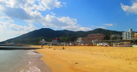 La plage de Suma, près de Kobe
