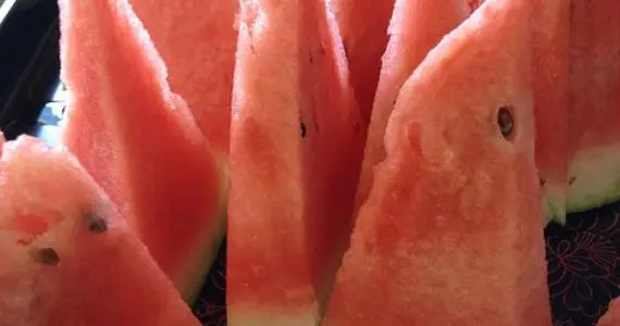 Suika, watermelon, refreshing summer dish