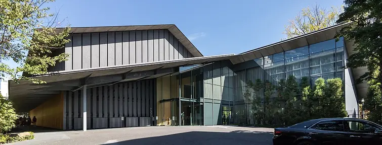 Exterior of Nezu Museum Tokyo 