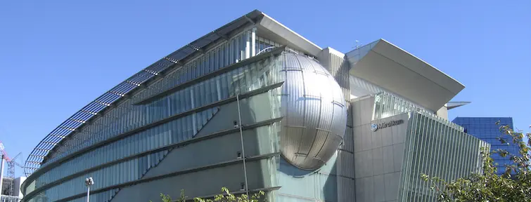 Exterior of Miraikan