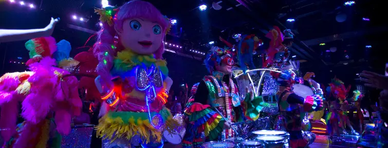 Show at the Robot Restaurant in Tokyo