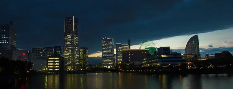 Yokohama Skyline with Yokohama Landmark