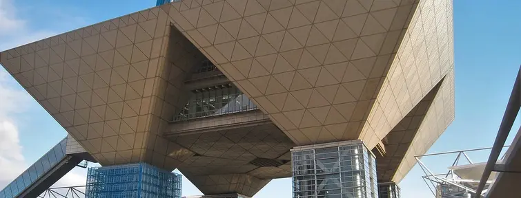 Exterior of Tokyo Big Sight