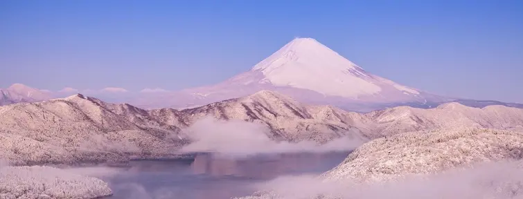Le Mont Fuji en hiver - une saison encore peu touristique