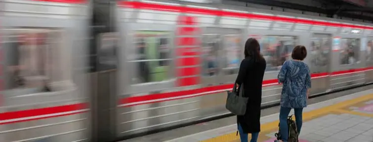 Train at Shin-Osaka Station