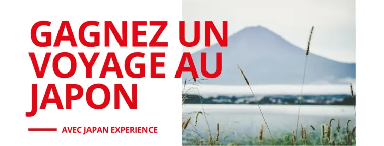 Concours Gagnez un voyage au Japon 