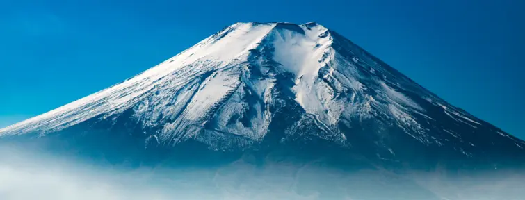 Mont Fuji winter 