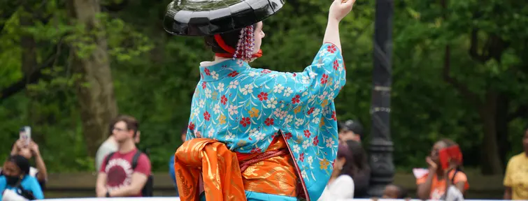 Danse traditionnelle japonaise
