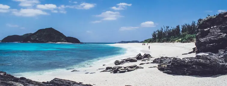 zamami island japon okinawa plage
