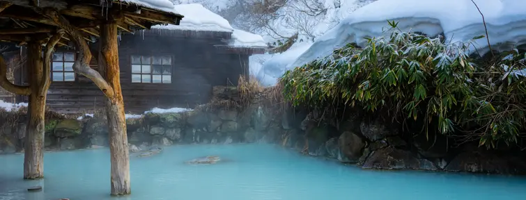 Tsurunoyu Onsen, Japon