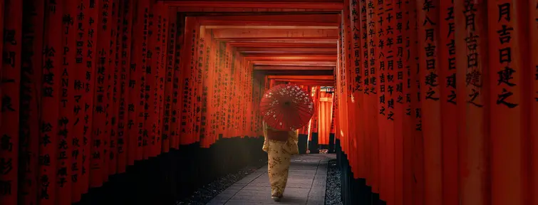 Fushimi Inari Shrine in Kyoto