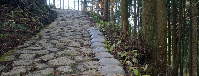 The Magome-Tsumago Trail, part of the Nakasendo
