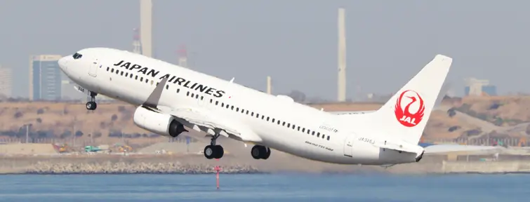 Un avion JAL 