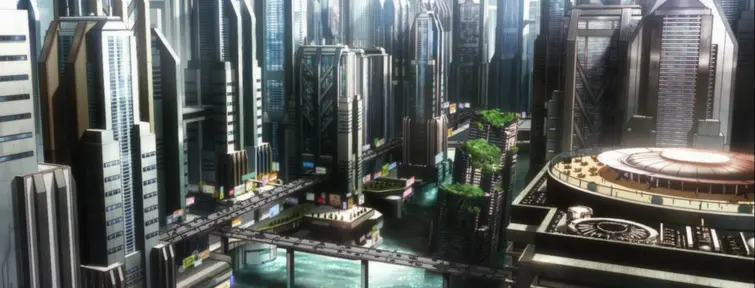 Shinjuku dans Psycho Pass