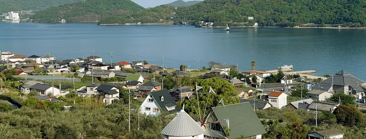 View from Shodoshima Olive Park, Kagawa