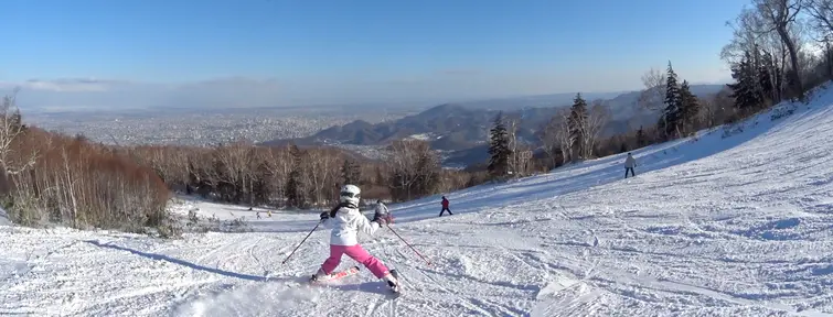 Skiing in Hokkaido