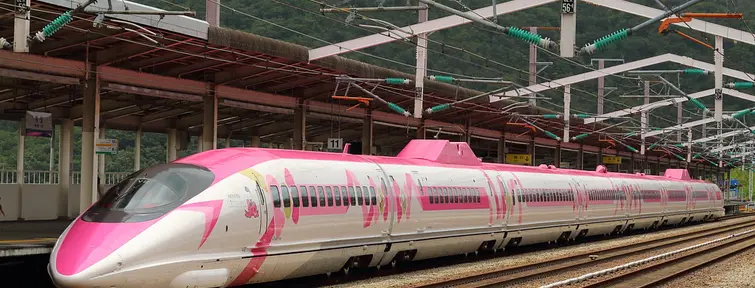 The Hello Kitty Shinkansen