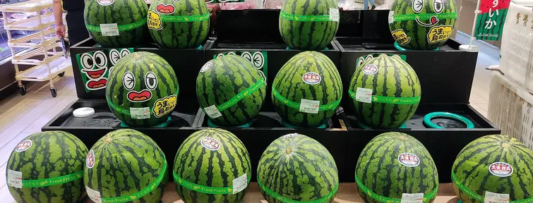 Watermelon in Japan
