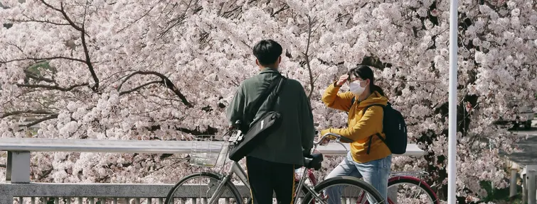 Faire du vélo au Japon