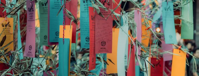 Le festival de Tanabata au Japon