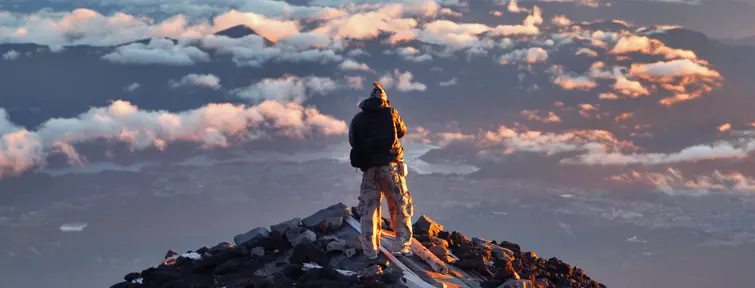 Sommet mont Fuji