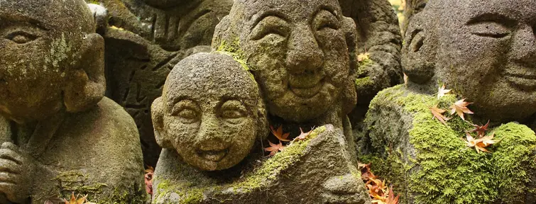 Stone Carvings in Kyoto